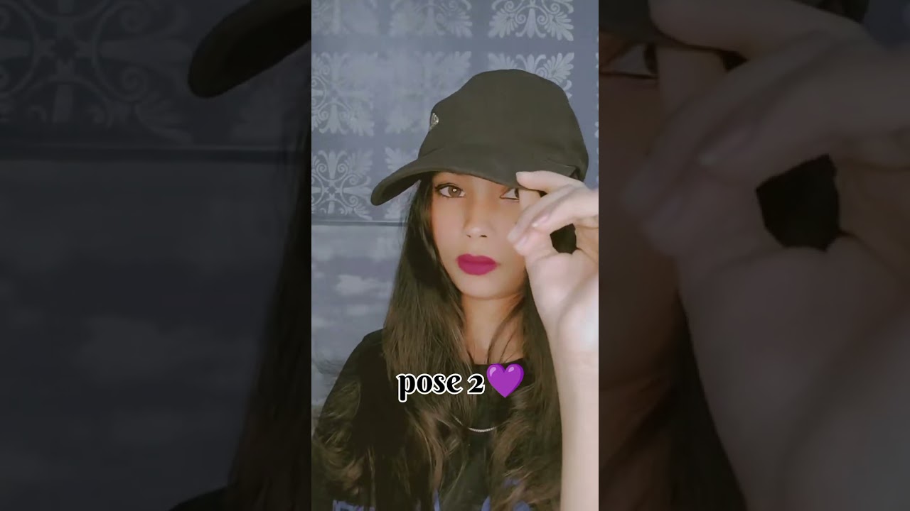 simple + stylish pose with cap @shivu-arya #easypose #photoshoot z#newpose #selfiepose #cappose