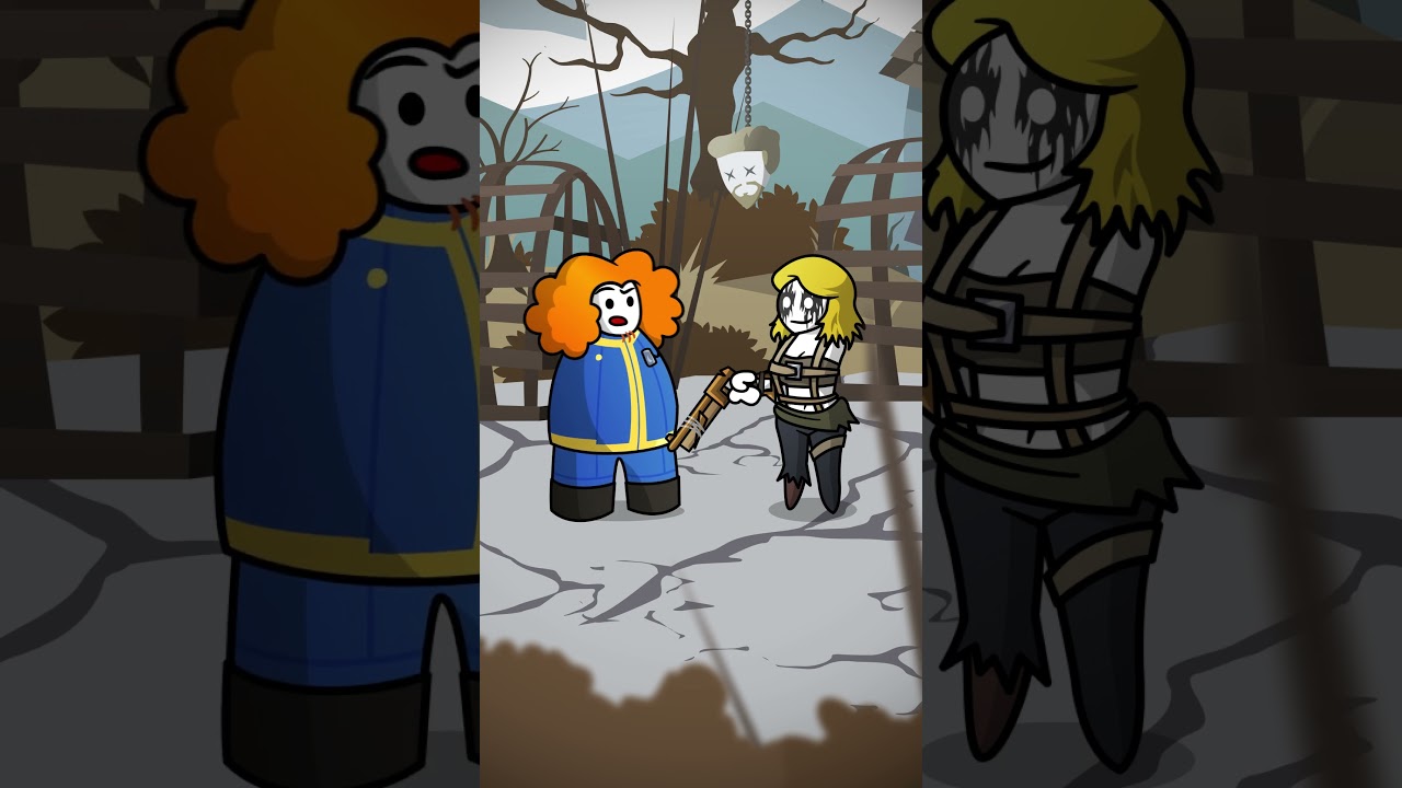raiders in fallout #animation #funny #relatable #rpg #fallout