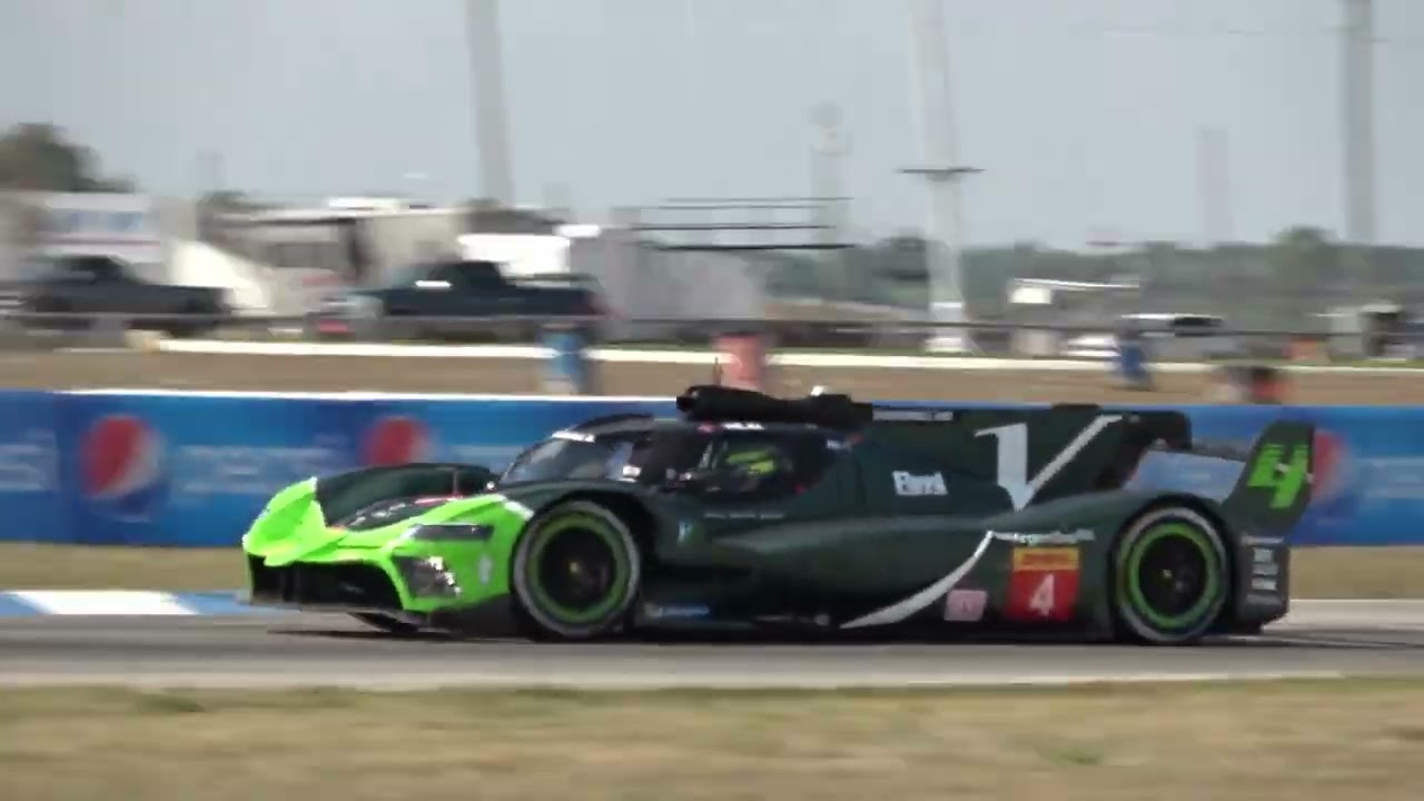 Vanwall Vandervell 680 Le Mans Hypercar Testing at Sebring