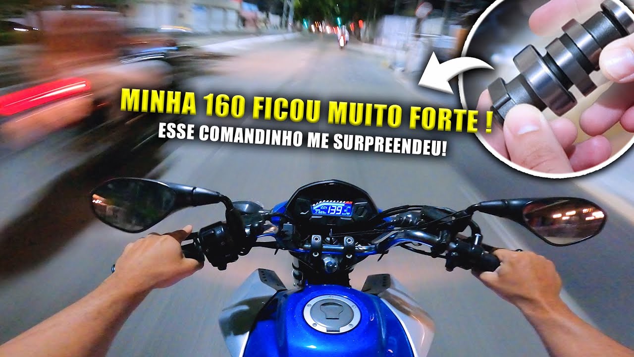 TESTANDO COMANDO PREPARADO SILENCIOSO ALTOGIRO NA CG 160