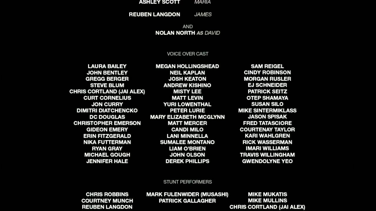 The Last of Us (PS3) - Credits