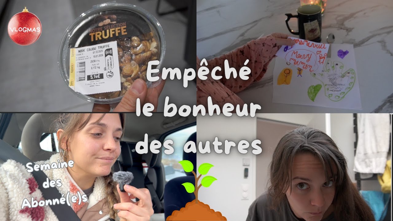 ⌜VLOGMAS⌝ Je n'ai Jamais Empêché le bonheur des Autres, Même quand on a voulu m'empêcher le mien.