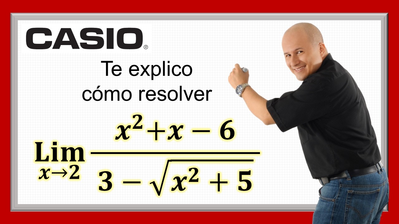 Límites algebraicos | Ej. 21 #julioprofe y #casio