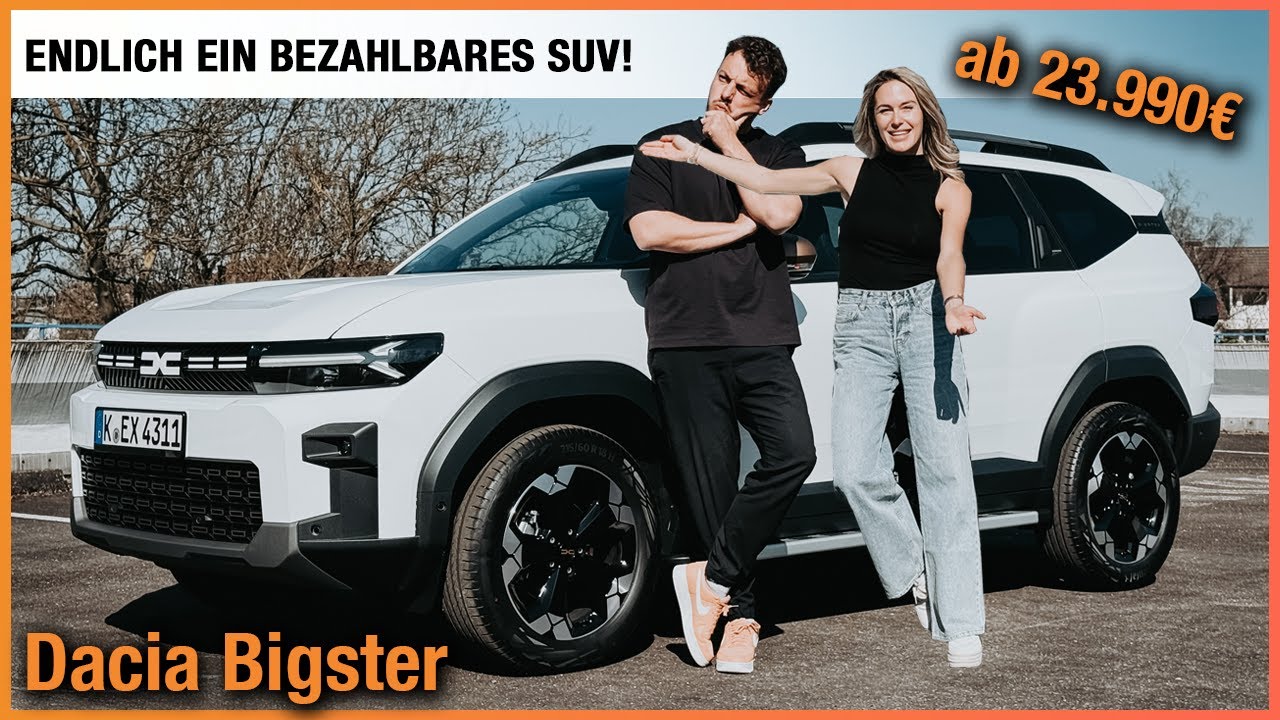 Dacia Bigster im Test (2025) Wir fahren das bezahlbare Familien SUV ab 23.990€! Fahrbericht | Review