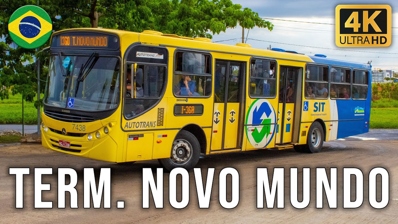 Terminal Novo Mundo (Uberlândia/MG) - Movimentação de Ônibus #901