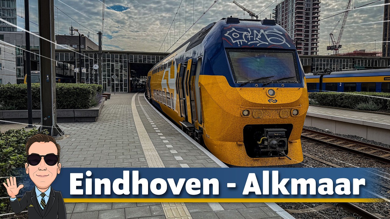 Van Brabant naar Noord-Holland! | Intercity Eindhoven Centraal - Alkmaar (VIRM)