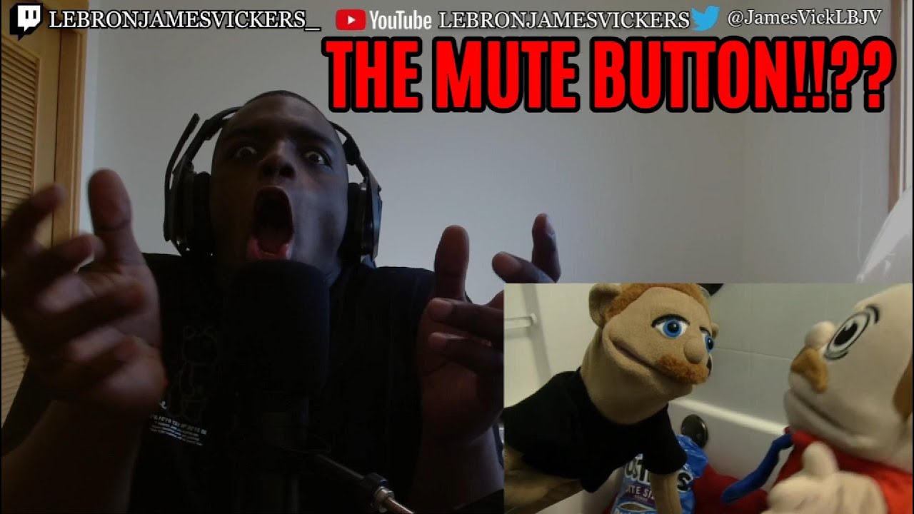 SML Movie: The Mute Button! REACTION!!!