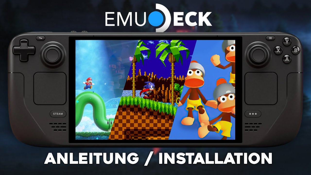 EmuDeck 2025 – Retro & moderne Spiele auf dem Steam Deck spielen!