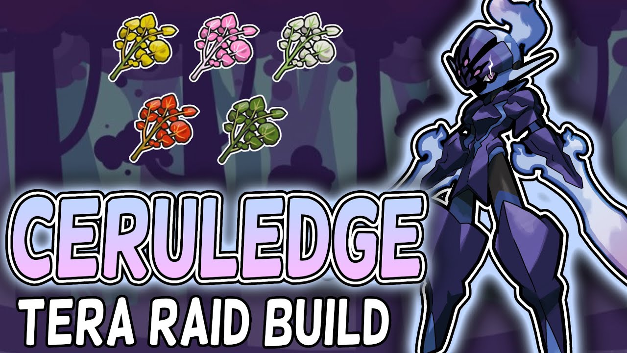 BEST Ceruledge (ghost) Build For Raids In Pokemon Scarlet And Violet