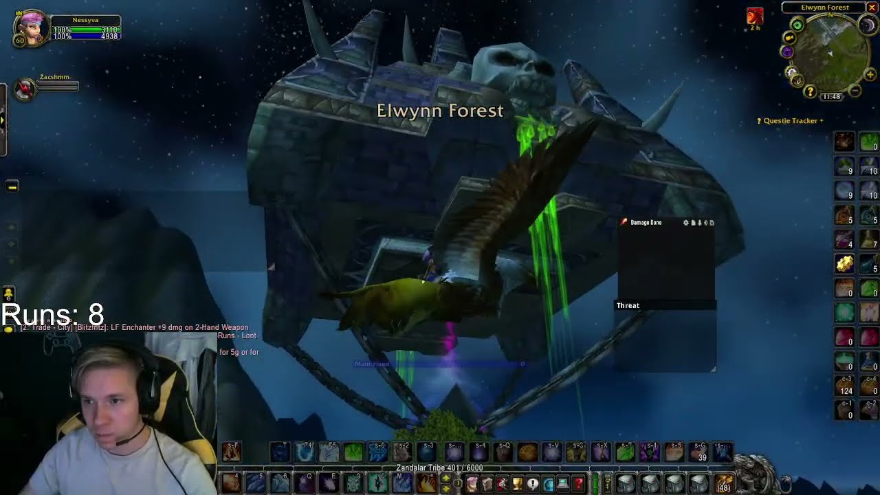 Mage Solo ZG GOLD Farm all night | Anniversary realms