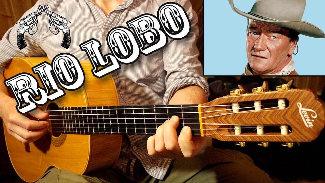 RIO LOBO - MAIN TITLE (Jerry Goldsmith, Tommy Tedesco) GUITAR TABS