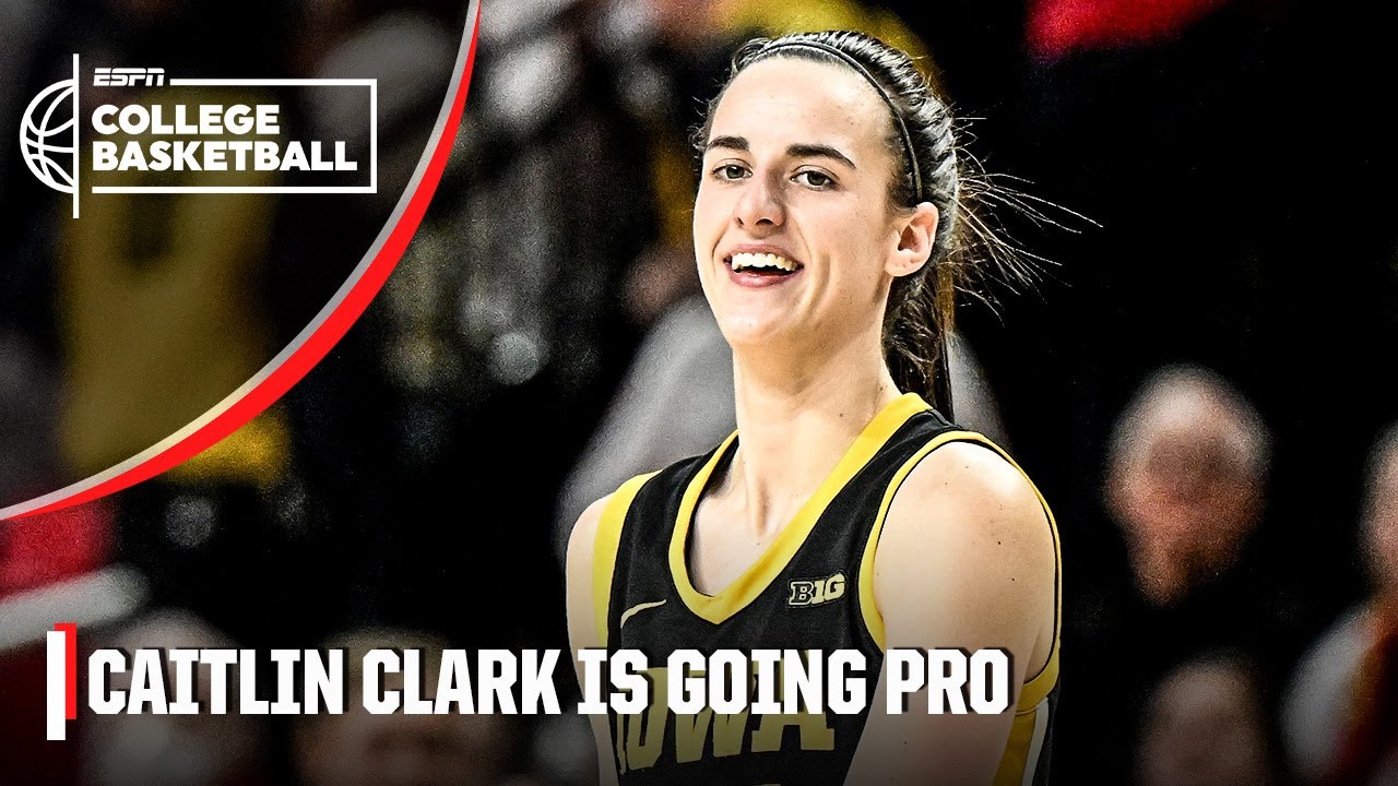 🚨 Caitlin Clark announces intent to go pro 🚨 FULL REACTION from PTI & SportsCenter