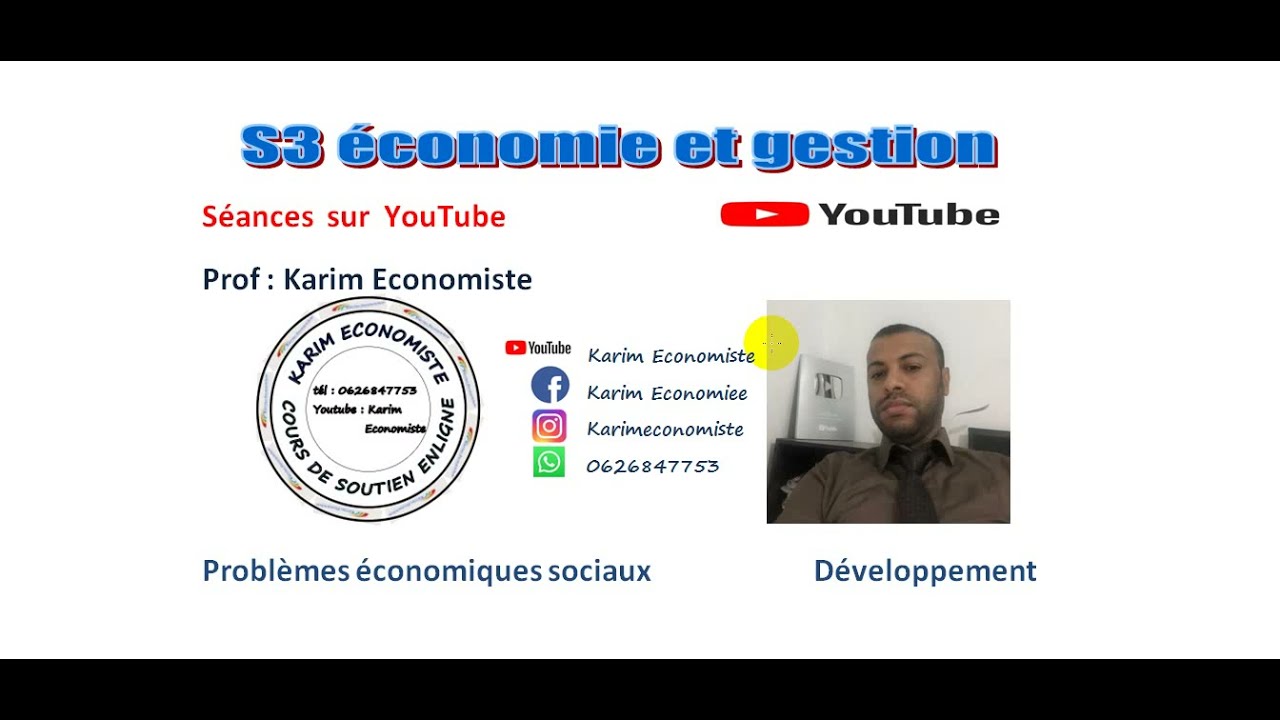 problèmes économiques et sociaux 