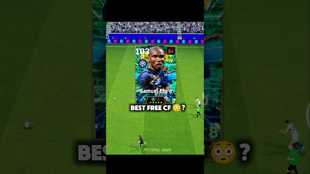 103 EPIC SAMUEL ETO'O 😱 FREE DAILY GAME CARD REVIEW | eFootball 2027 #shorts