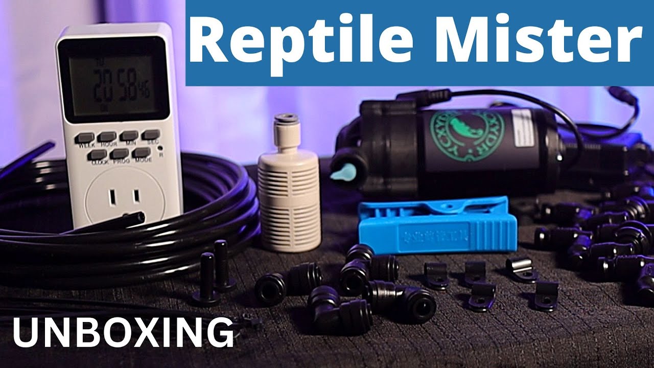 Unbox & Start Keeping Your Reptile Cool With This Automatic Misting System!