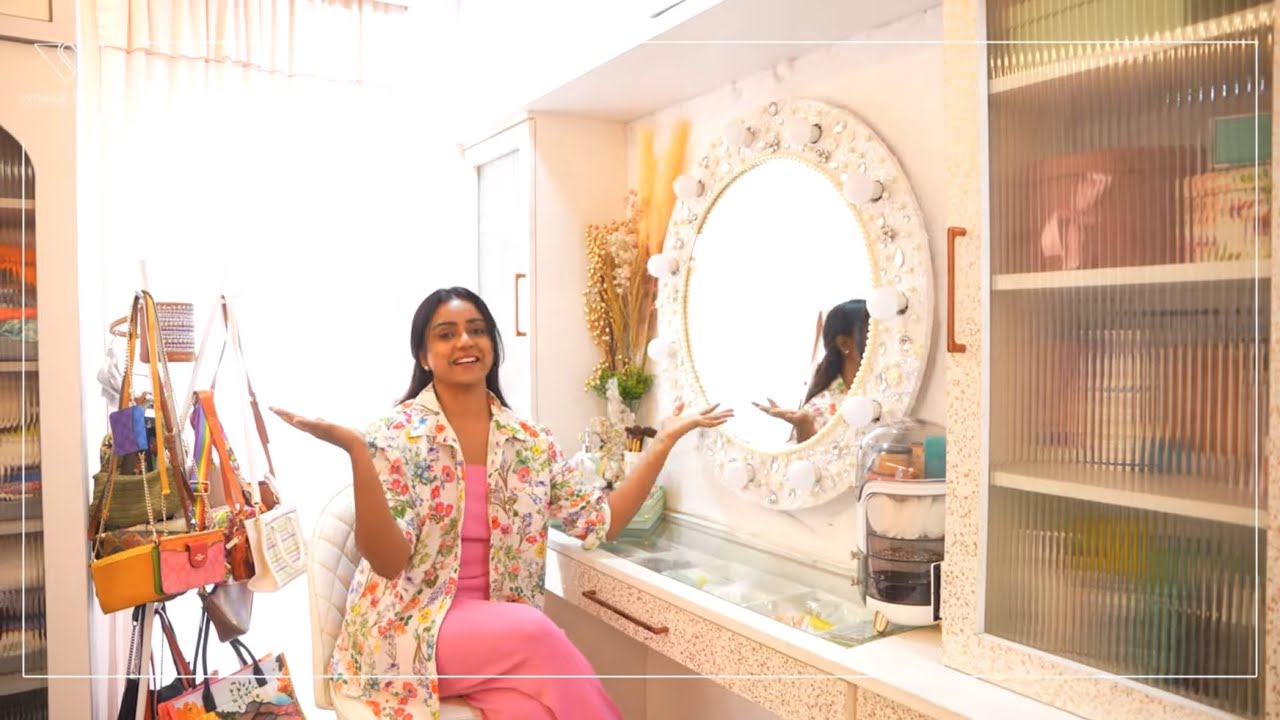 Makeup Closet Organization | DIY | Makeover | Vithika Sheru | Room Tour | EP 188