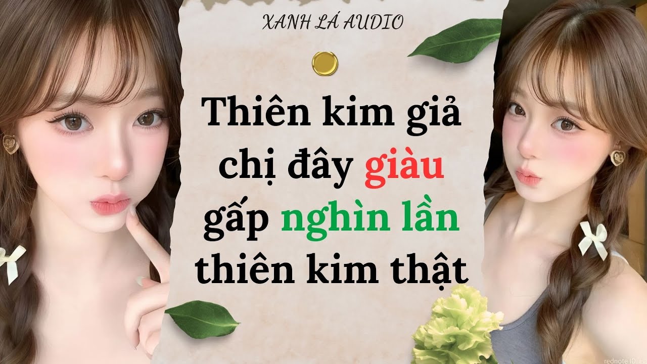[TRUYỆN AUDIO] THIÊN KIM GIẢ CHỊ ĐÂY GIÀU GẤP NGHÌN LẦN (FULL) || XANH LÁ AUDIO