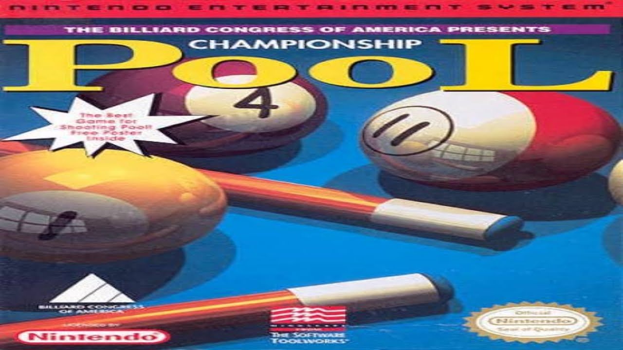 Championship Pool - Nes Playthrough