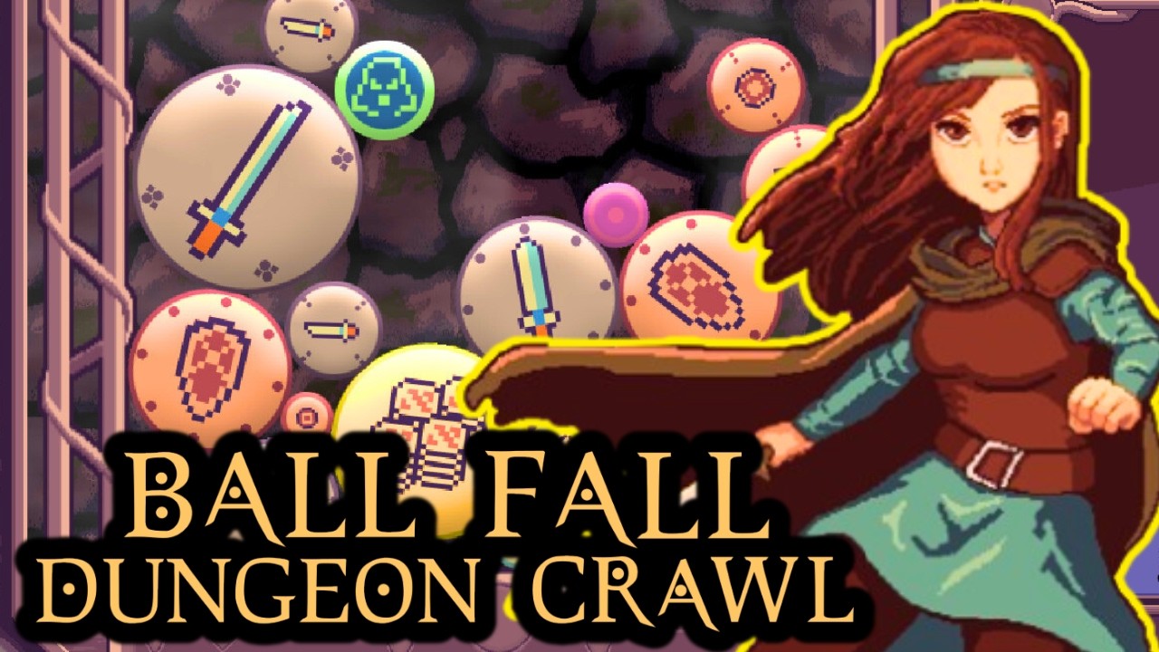 Ball, Fall, Dungeon Crawl &ndash; Merge Balls To Battle Monsters Fantasy Roguelike Deckbuilder