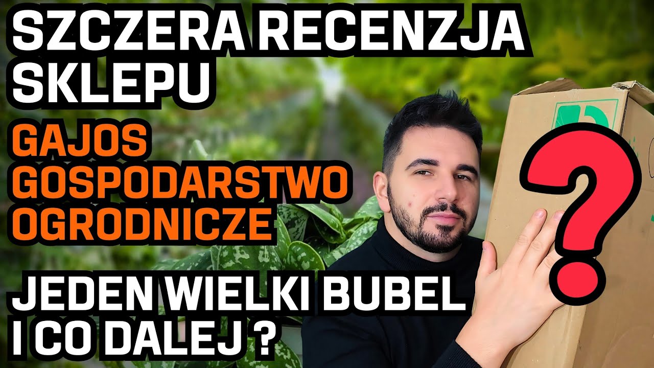 SKLEP INTERNETOWY 🌿 GAJOS GOSPODARSTWO OGRODNICZE - SZCZERA RECENZJA