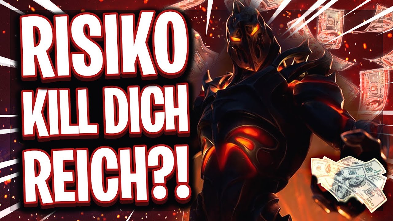 😵💶WER TRAUT SICH?! | 10€ PRO KILL! | ☠️Danach verdreifachen oder Alles verlieren! | Fortnite