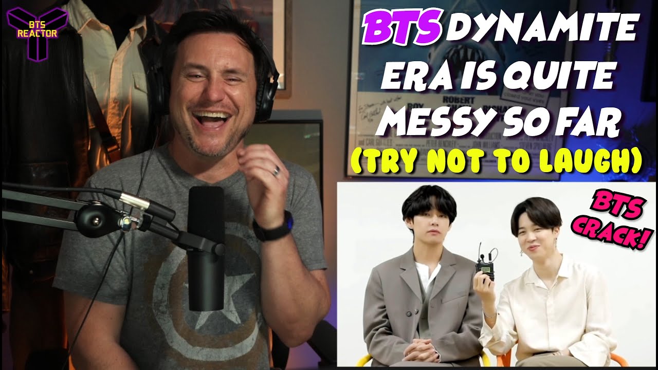 BTS CRACK REACTION! - BTS Dynamite Era Is Quite Messy So Far
