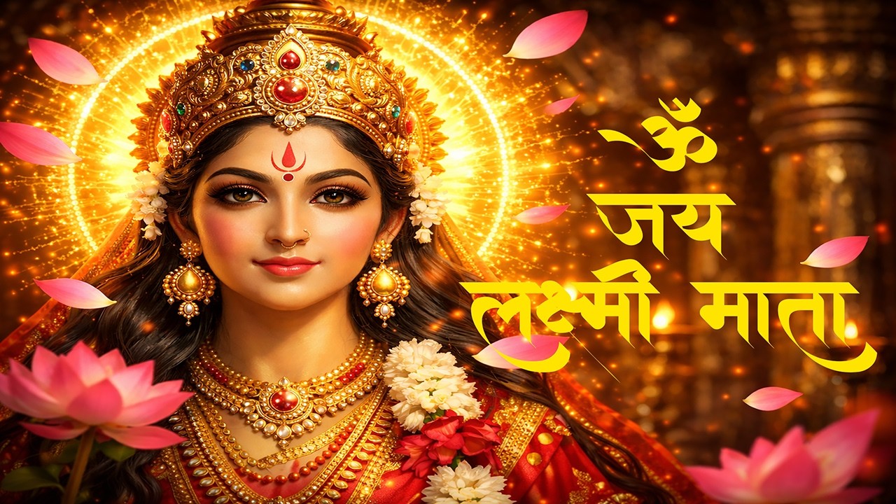 Om Jai Lakshmi Mata | लक्ष्मी जी की आरती हिंदी | #omjailakshmimata #bhajan #aarti #sanatandharma