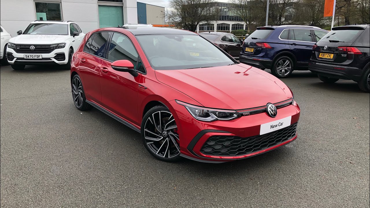 Approved Used Volkswagen Golf GTI 2.0TSI DSG in Kings Red - DE21FWR