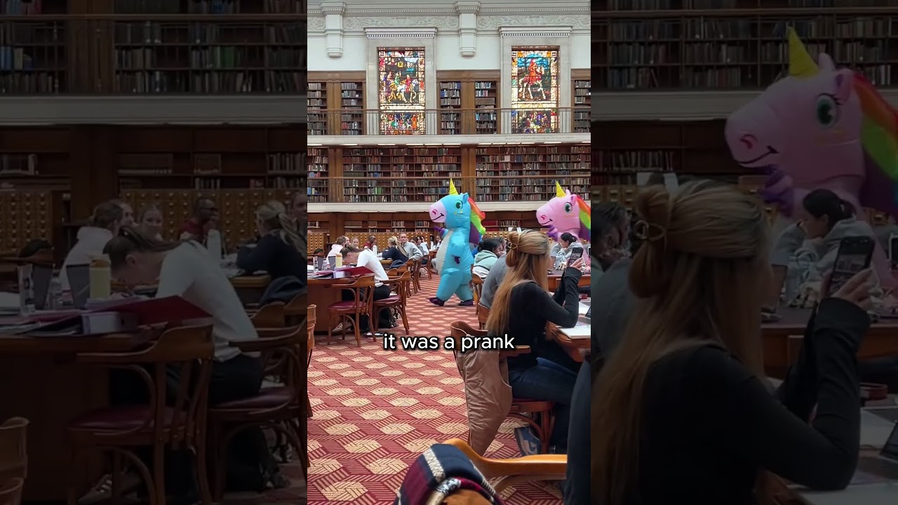 When Library Unicorns Demand a Break 🦄🤣