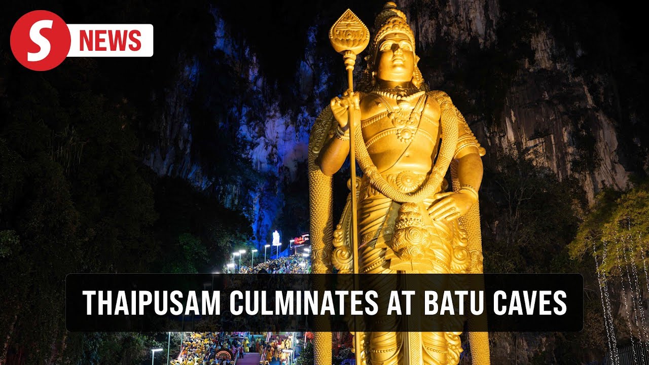 Colourful Thaipusam festivities at Batu Caves