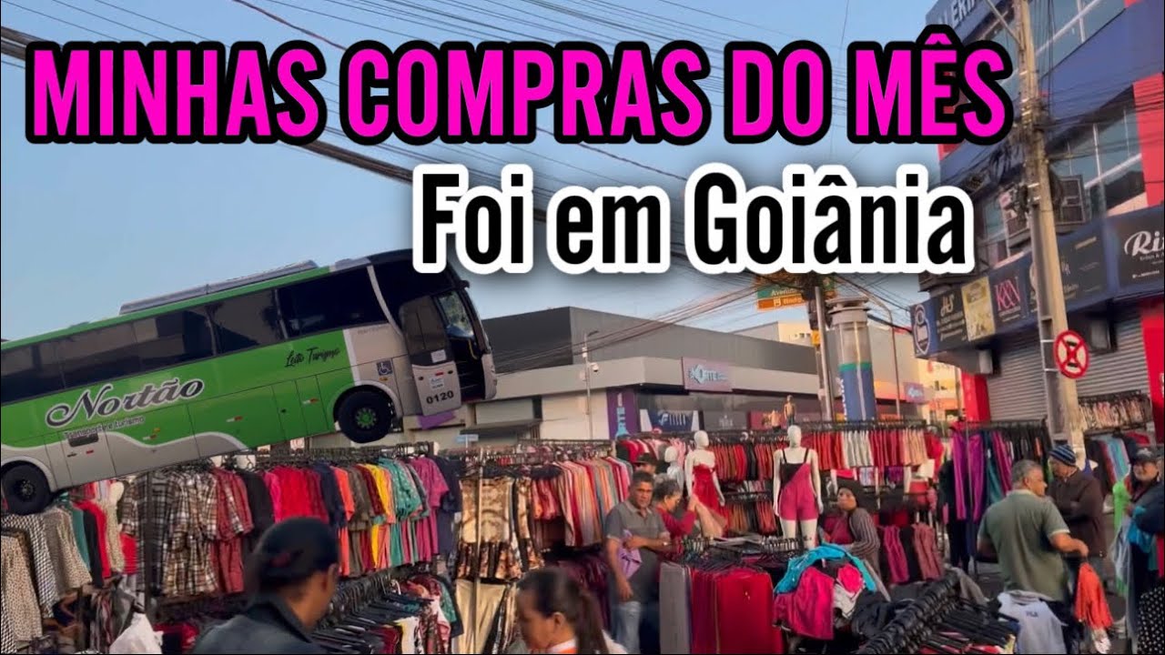 Viagem para Goiânia Compras 🛍️