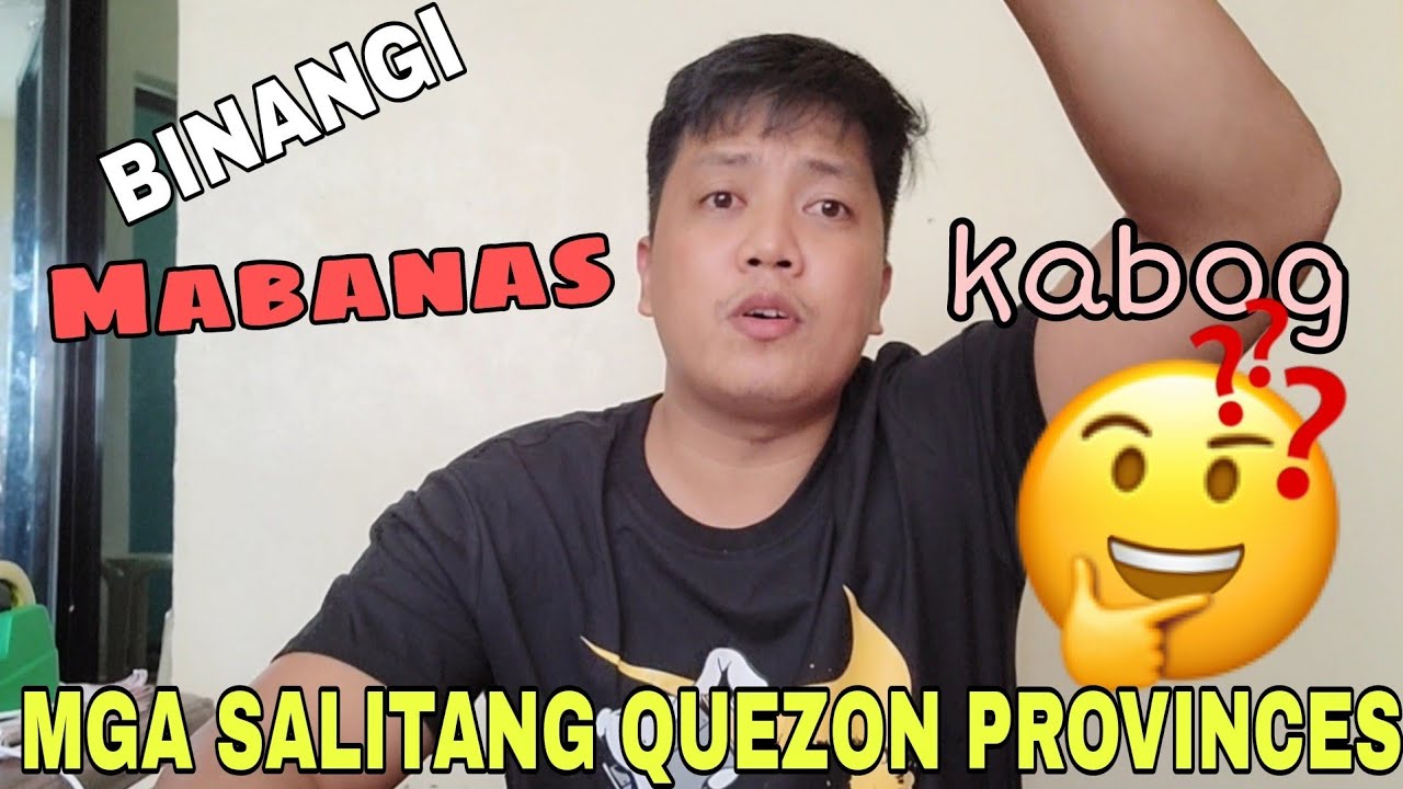 Mga Salitang Quezon Philippines / Learn Quezonian words