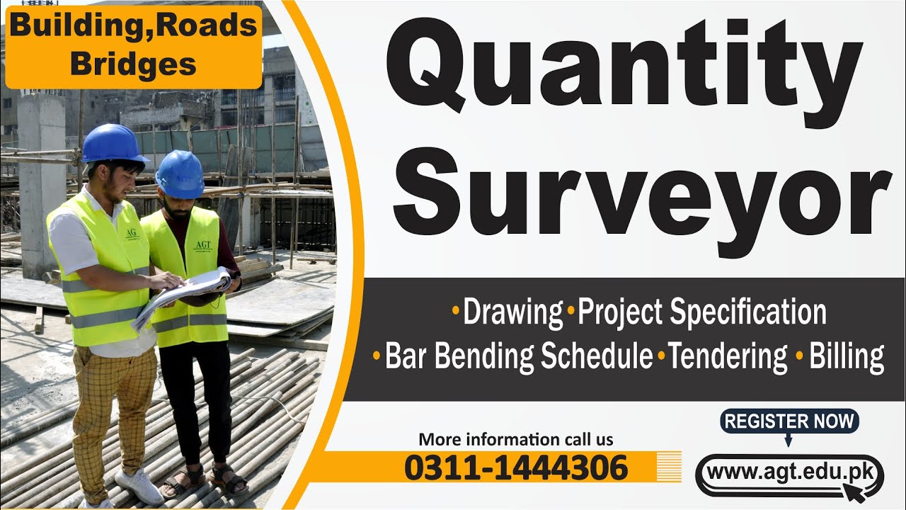 Best Quantity Surveying Course in Rawalpindi | QS Training & Estimation Course | AGT Institute