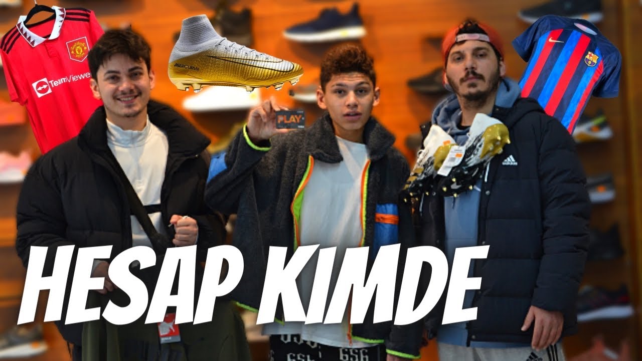 HESAP KİMDE! Futbol malzemeleri @MUSTAFASOYSAL0