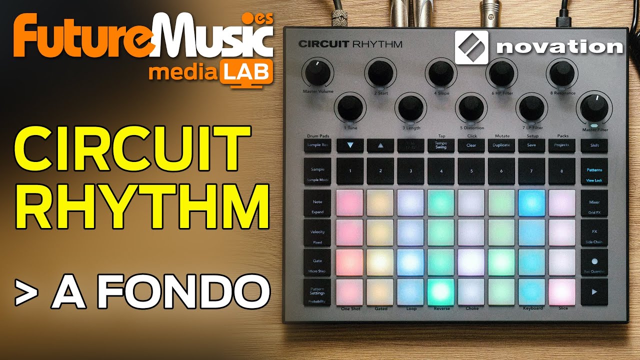 Novation CIRCUIT RHYTHM a fondo - Sampling total (como nunca lo hiciste)