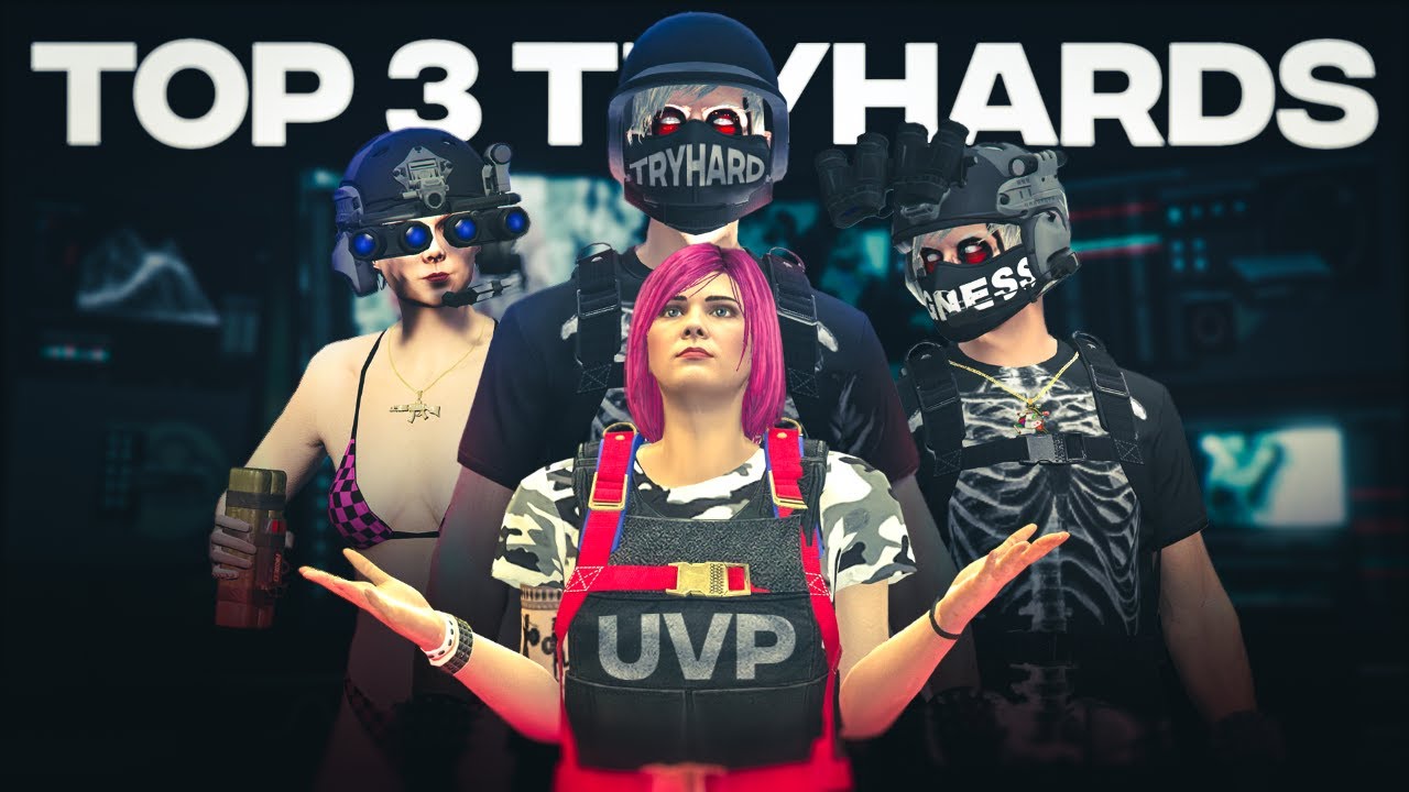 Can I Survive Against The TOP-3 TRYHARDS on GTA Online