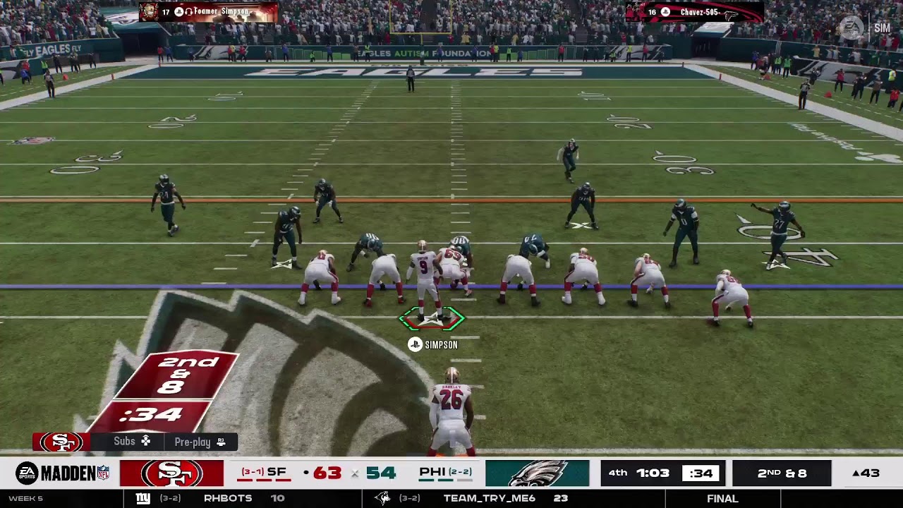 SF vs PHI