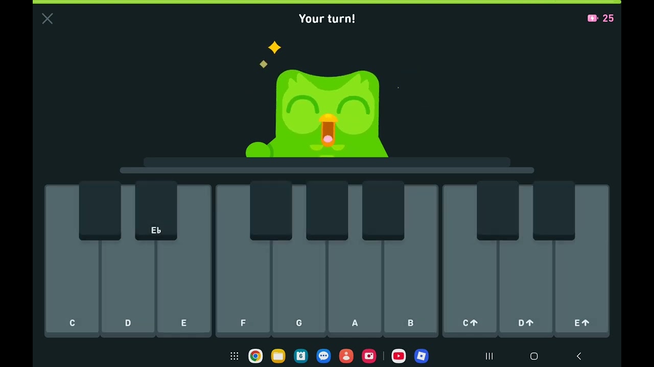 1 month in duolingo