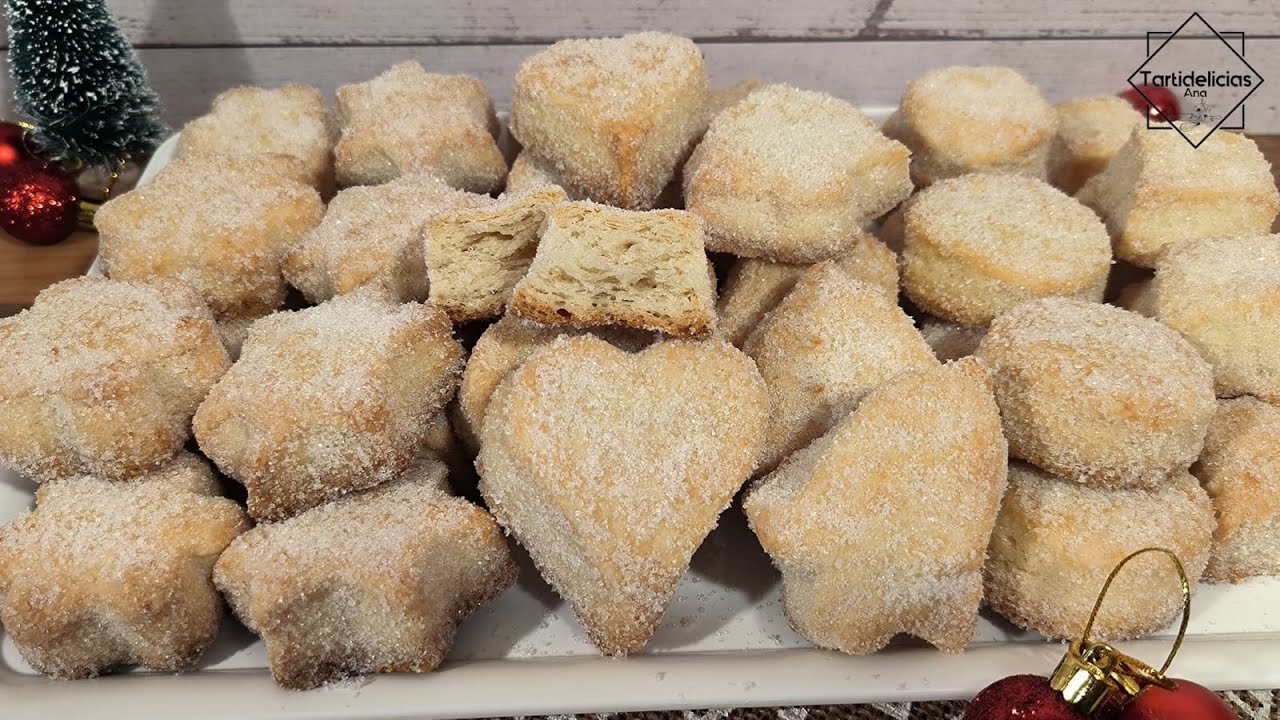 🏡👵MANTECADOS de VINO EXTREMEÑOS con la RECETA de MI ABUELA, BUENÍIIIIISIMOOOOSS❗