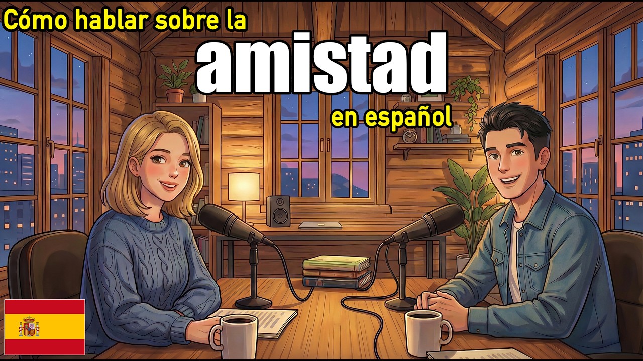 How to Talk About Friendship in Spanish | Daily Spanish Conversation Practice