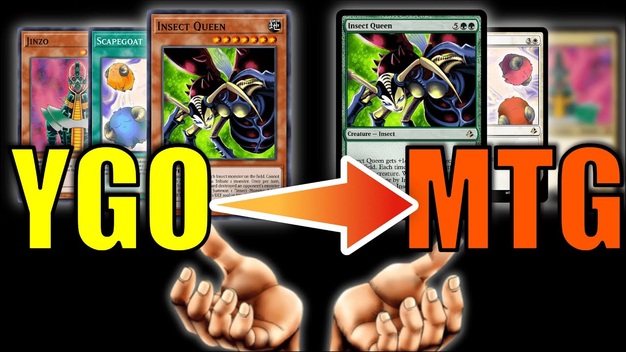 Превращаем карты Yu-Gi-Oh в магию: карты The Gathering (Battle City)