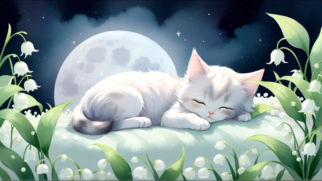 [Free BGM for Streaming]Lily of the Valley Kitten Lullaby[30 Min]