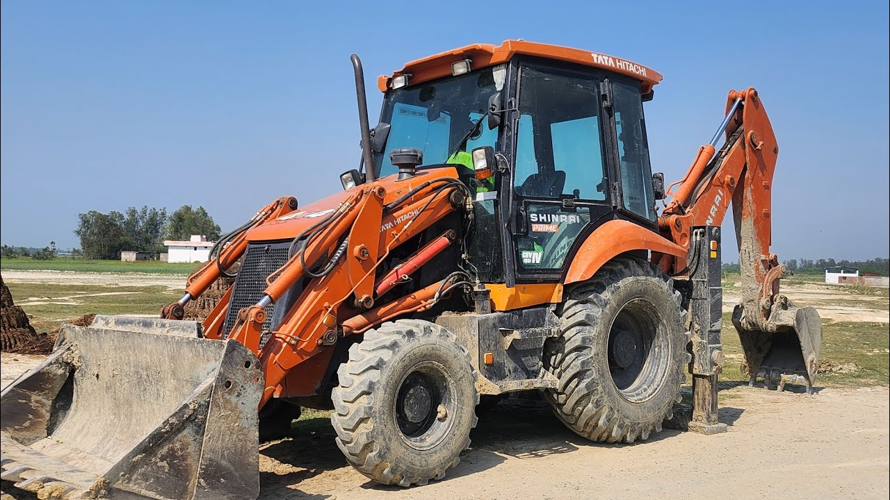 tata Hitachi shinrai prime 4x4 bs4 2024 new model Review #tatahitachiexcavator #jcbmachine  price