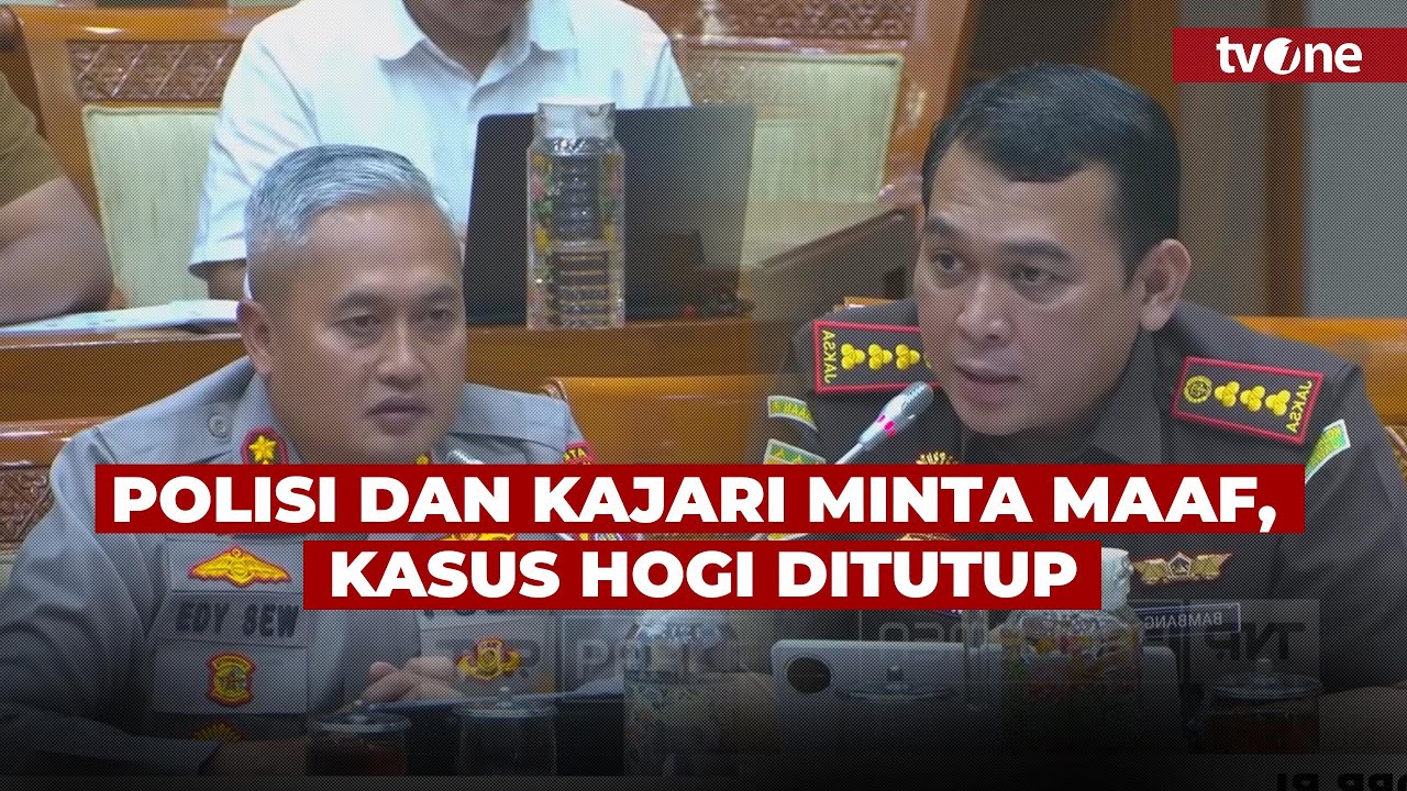 Kapolresta dan Kajari Sleman Minta Maaf di DPR soal Kasus Suami Korban Jambret yang Jadi Tersangka