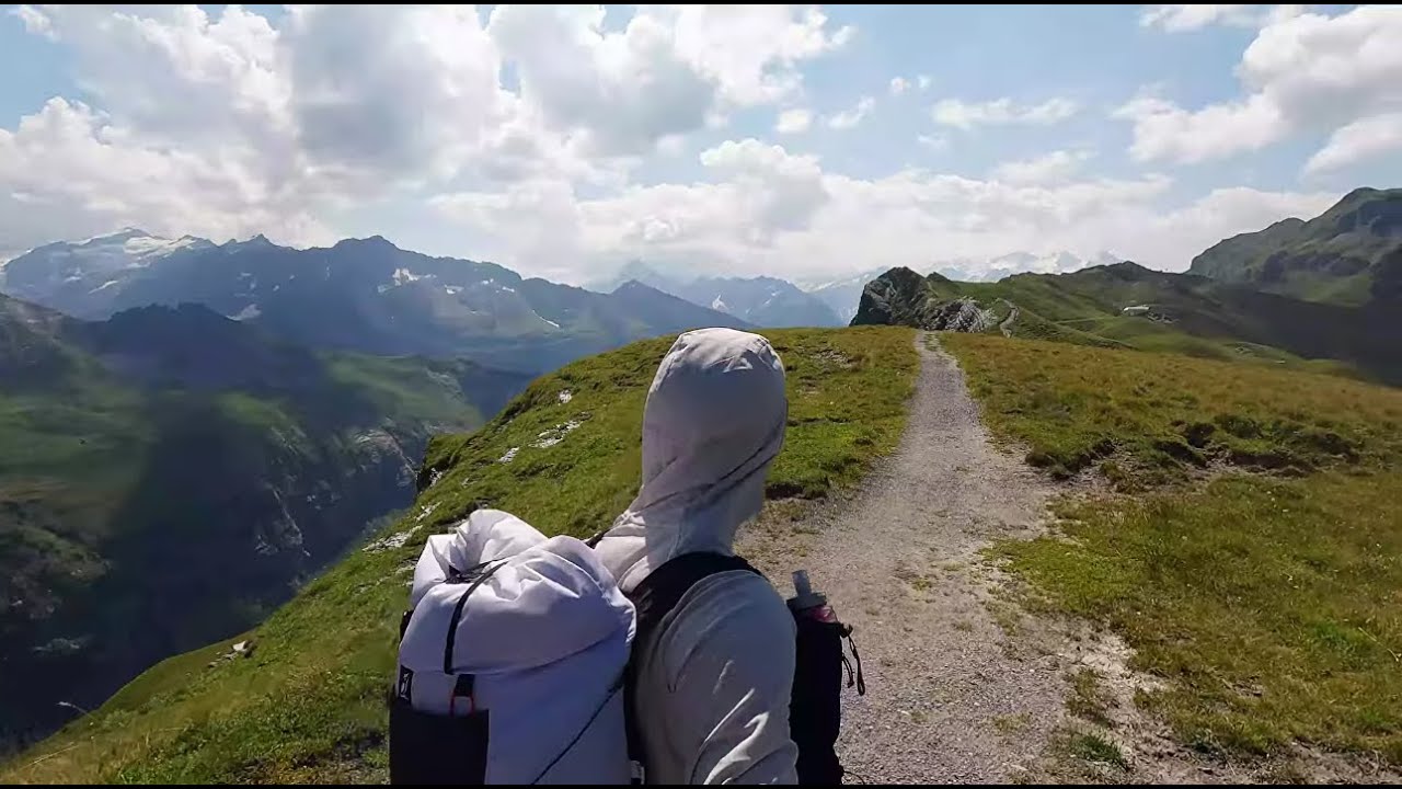 Hiking 260km in the Swiss Alps (4K)