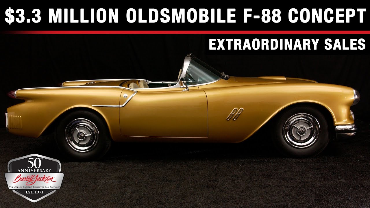 $3.3 Million Oldsmobile F-88 Concept Car - BARRETT-JACKSON 50th ANNIVERSARY