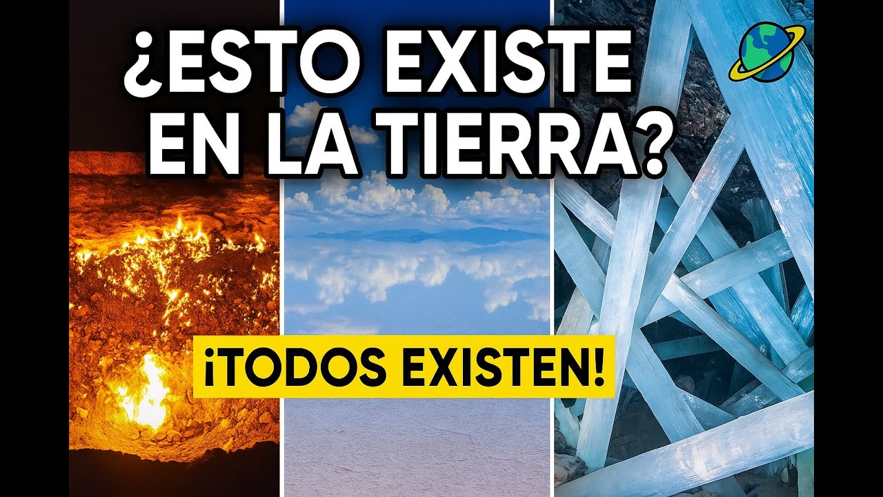 &ldquo;7 lugares de la Tierra que parecen de otro planeta 🌍🛸&rdquo;