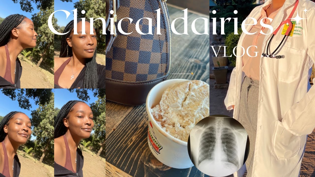 Vlog: Clinical dairies ep1, first week at clinicals ,OBGYN rotation, working in outpatient Zambian🌸