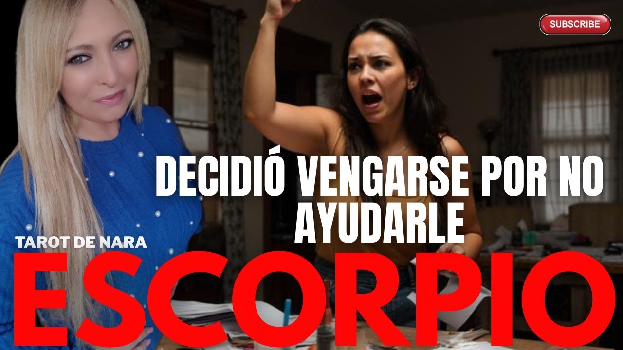 ESCORPIO♏¡ESTA PENDIENTE DE TI COMO LOCO/A!A VER SI TE SALVASTE DEL BLOQUEO QUE TE HIZO!