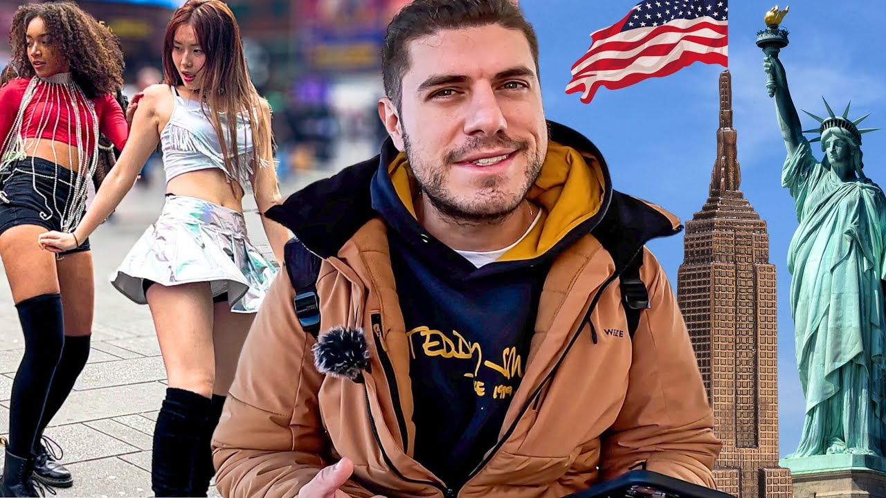 AMERİKA'DA İLK GÜNÜM | NEW YORK, MANHATTAN - 319 🇺🇸